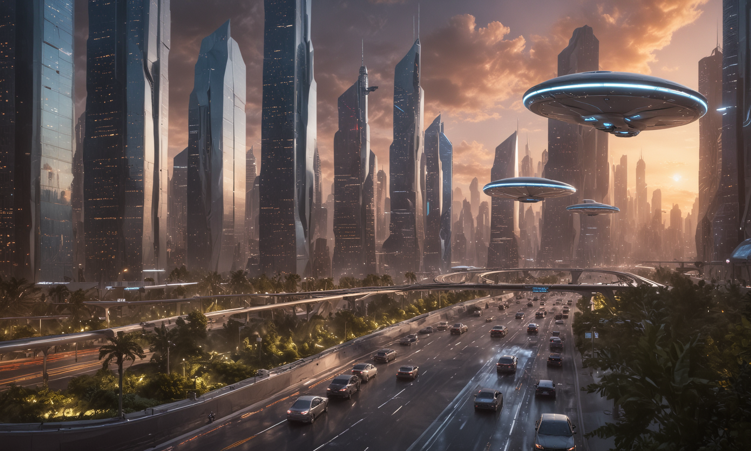 photo of A glimpse into futuristic civilisation 